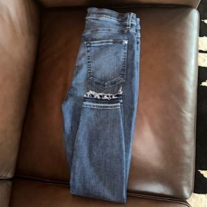 7 For All Mankind High Waist Ankle Skinny